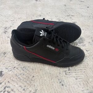 Adidas Continental 80 Men's Sneakers Black/Red F99786 Size 6 Originals Shoes